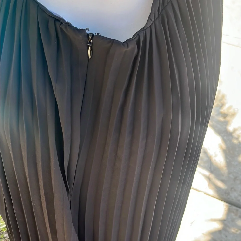 H by Halston Black Halter Maxi Gown - Picture 10 of 12